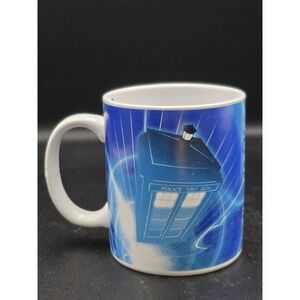 DOCTOR WHO Tardis Collectors Coffee Mug Cup Blue Telephone Booth Box BBC 2009